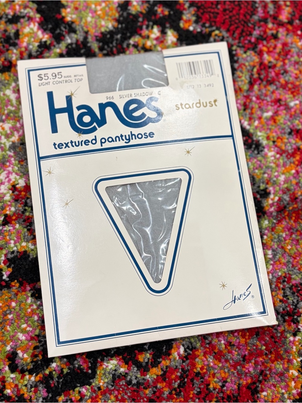 Vintage 90s Hanes Stardust Glittery Shimmer Pantyhose